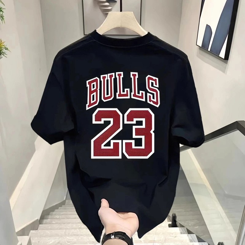 NBA Black T-Shirt in Casual Streetwear Style Review: Tested $5 Cotton Tee