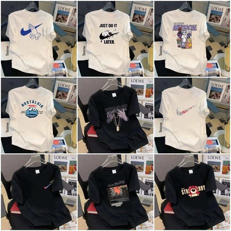 Nike Classic Logo Printed T-Shirt Review: A $3.88 Graphic Tee in 30 Print Options